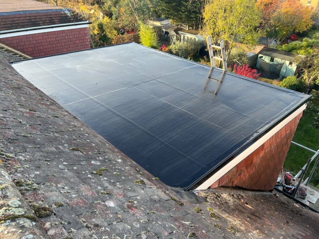 EPDM flat roof application