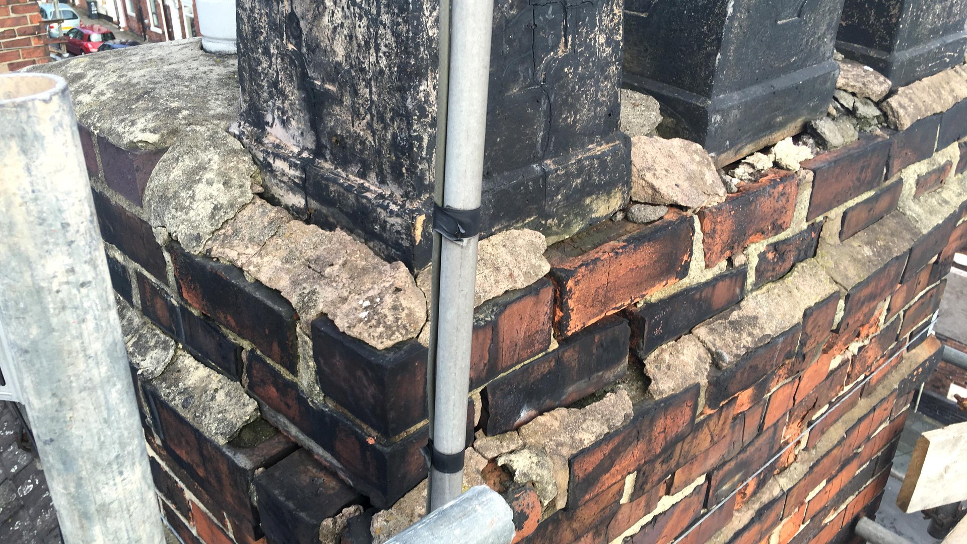 Professional chimney repairs